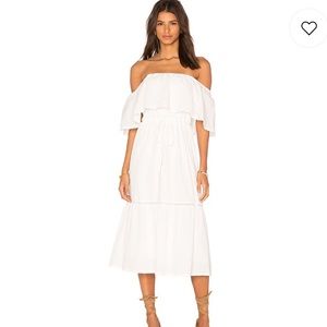 Lucy Paris senorita Bonita dress in white